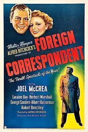 فيلم Foreign Correspondent 1940 مترجم - باهي فيلم
